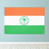 Stad Miami Canvas Afdruk (Insitu (Houten vloer))