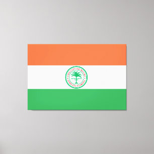 Stad Miami Canvas Afdruk