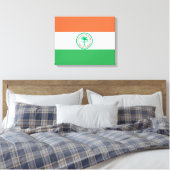 Stad Miami Canvas Afdruk (Insitu (Slaapkamer))