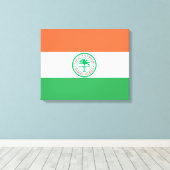 Stad Miami Canvas Afdruk (Insitu (Houten vloer))