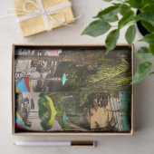 Stad - Miami FL - Zitting pool 1941 Tissuepapier (Geschenk)