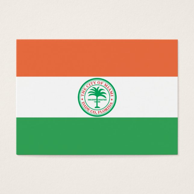 Stad Miami Visitekaartje (Voorkant)