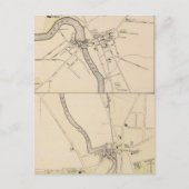 Stad Middlebury Briefkaart (Voorkant)