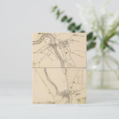 Stad Middlebury Briefkaart (Staand voorkant)