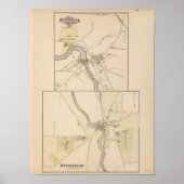 Stad Middlebury Poster (Voorkant)