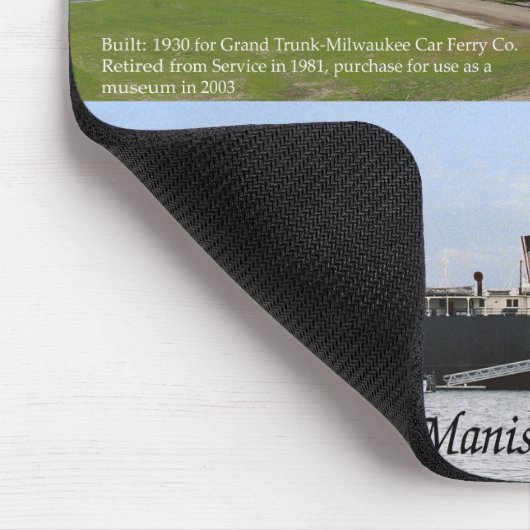 Stad Milwaukee 3 afbeelding mousepad Muismat (Hoek)