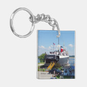 Stad Milwaukee acrylsleutelketen Sleutelhanger (Voorkant Links)