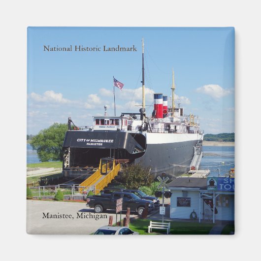 Stad Milwaukee magnet (Voorkant)