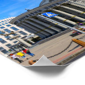 Stad Minsk Belarus State Circus Architecture City Poster (Hoek)