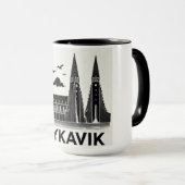 Stad mok - Reykjavik (Voorkant rechts)