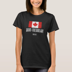 Stad Mont-Tremblant - CANADA CANADESE Vlag Merc T-shirt