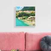 Stad Mostar - Bosnië en Herzegovina Canvas Afdruk (Insitu (Woonkamer))