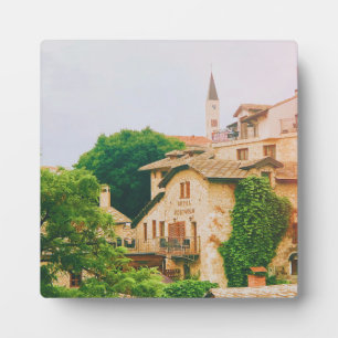 Stad Mostar - Bosnië en Herzegovina Fotoplaat