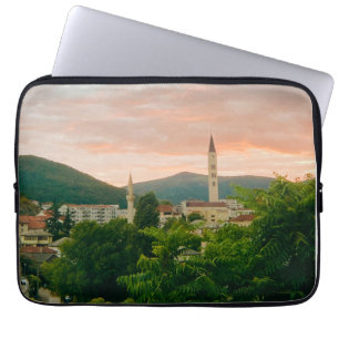 Stad Mostar - Bosnië en Herzegovina Laptop Sleeve