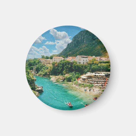 Stad Mostar - Bosnië en Herzegovina Magneet (Voorkant)