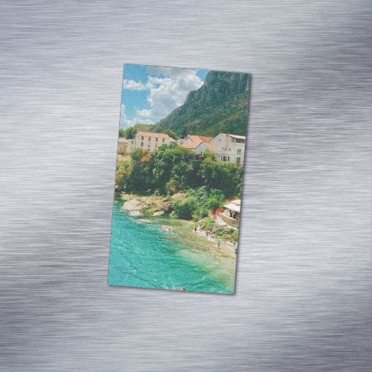 Stad Mostar - Bosnië en Herzegovina Magnetisch Visitekaartje (Voorbeeld)