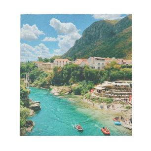 Stad Mostar - Bosnië en Herzegovina Notitieblok