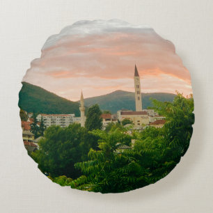 Stad Mostar - Bosnië en Herzegovina Rond Kussen