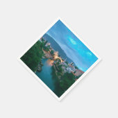 Stad Mostar - Bosnië en Herzegovina Servet (Hoek)