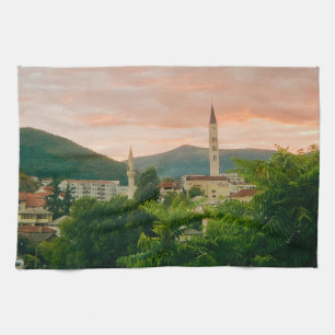 Stad Mostar - Bosnië en Herzegovina Theedoek