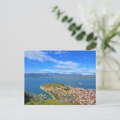 Stad Nafplion Griekenland Briefkaart (Staand voorkant)