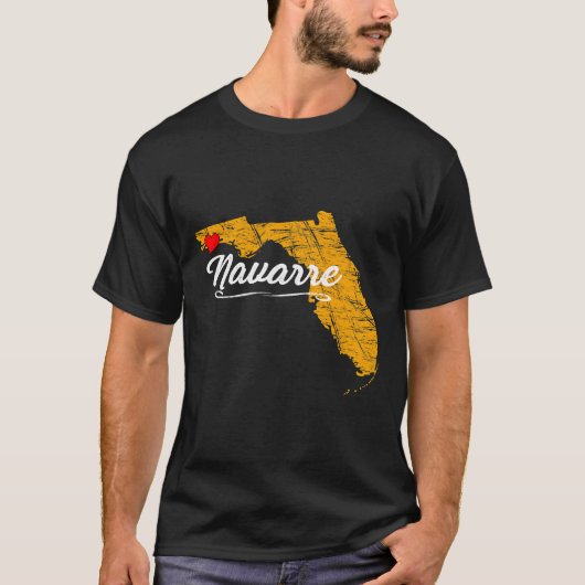 Stad NAVARRE FLORIDA Merch Souvenir Graphic T-shirt (Voorkant)