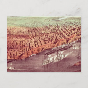 Stad New Orleans Briefkaart
