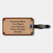 Stad - New Orleans - Een blik op St Charles Ave 19 Bagagelabel (Achterkant horizontaal)