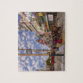 Stad - New Orleans het Victoriaans tijdperk 1887 Legpuzzel (Verticaal)