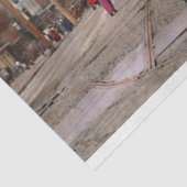 Stad - New Orleans het Victoriaans tijdperk 1887 Tissuepapier (Detail)