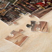 Stad - New Orleans - Kijk naar St Charles Ave 1910 Legpuzzel (Zijkant)