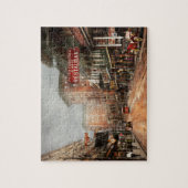 Stad - New Orleans - Kijk naar St Charles Ave 1910 Legpuzzel (Verticaal)