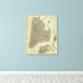 stad New York 2 Canvas Afdruk (Insitu (Houten vloer))