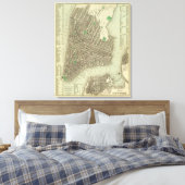 stad New York 2 Canvas Afdruk (Insitu (Slaapkamer))