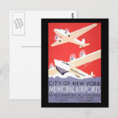 stad New York Briefkaart (Voorkant / Achterkant)