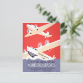 Stad New York Briefkaart (Staand voorkant)