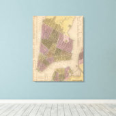 Stad New York Canvas Afdruk (Insitu (Houten vloer))