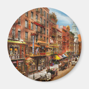 Stad - New York - Chinatown in 1905 Magneet