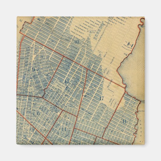 Stad New York Magneet (Voorkant)