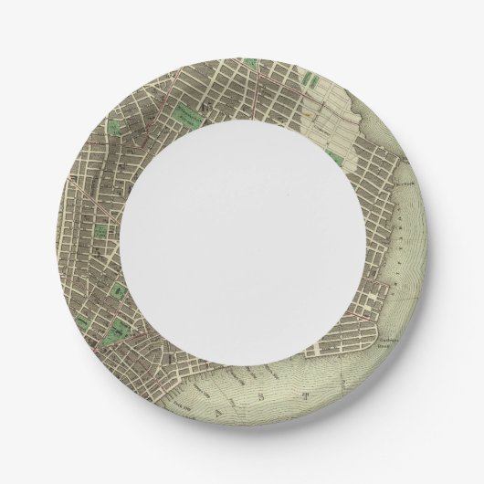 stad New York Papieren Bordje (Voorkant)