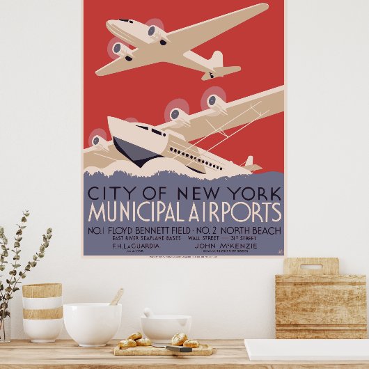 stad New York Poster (Keuken)
