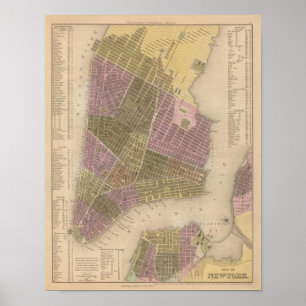 Stad New York Poster