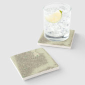 stad New York Stenen Onderzetter (Zijkant)