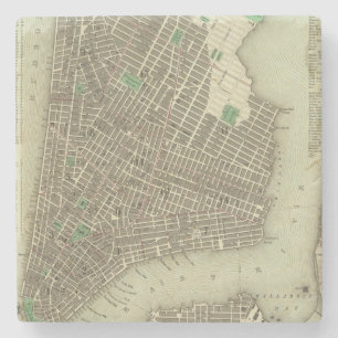 stad New York Stenen Onderzetter