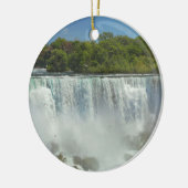 Stad - Niagara NY - De Amerikaanse Herfsten in Nia Keramisch Ornament (Links)