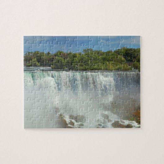 Stad - Niagara NY - De Amerikaanse Watervallen bij Legpuzzel (Horizontaal)