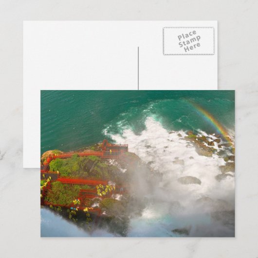 Stad - Niagara NY - In het oog van een orkaan Briefkaart (Voorkant / Achterkant)