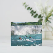 Stad - Niagara NY - Vliegen over Niagara Briefkaart (Staand voorkant)