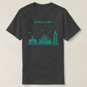 Stad Night Bangalore T-shirt (Design voorkant)