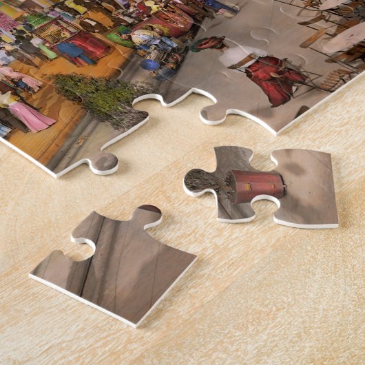 Stad - NY - Alles voor uw plezier 1905 Legpuzzel (Zijkant)